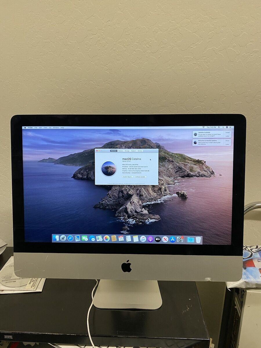 Apple iMac 21.5” Late-2015 (i5 2.8 GHz/16GB RAM/1TB HDD)