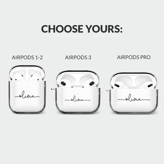 Tirita Personalised AirPod Case Cover for Airpods 1 2 ...