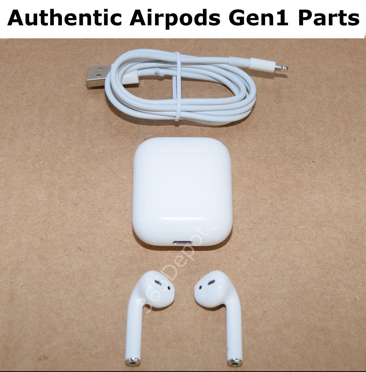 Authentic Apple AirPods 1st Gen Replacement Parts Right AirPod / Left / Case