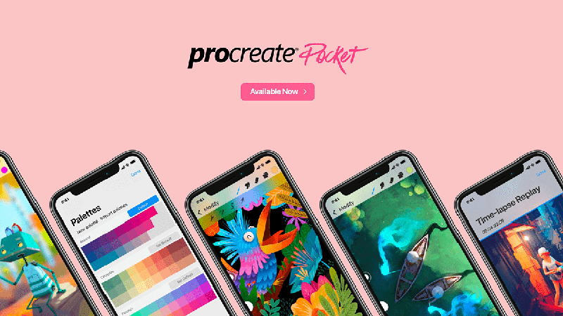 Procreate Pocket - Đa dạng tính năng, công cụ thiết kế ...